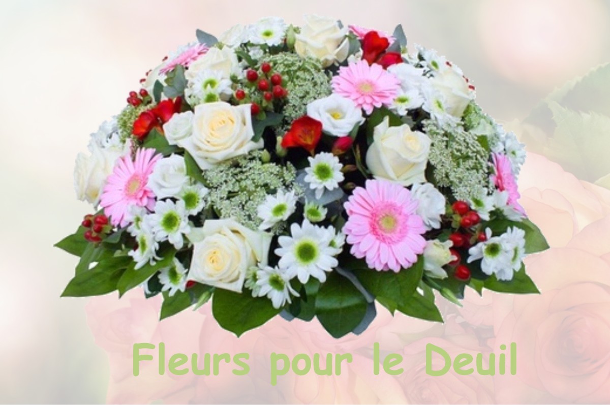 fleurs deuil MARCILLOLES